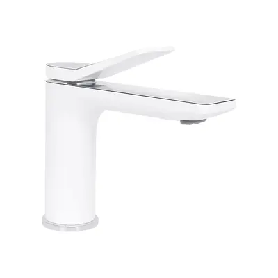 Змішувач для раковини Qtap Presto QTPRE270CRW45576 Chrome/White