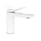 Змішувач для раковини Qtap Presto QTPRE270CRW45576 Chrome/White