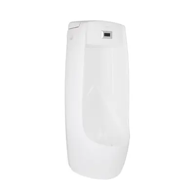 Пісуар підлоговий Qtap Scorpio з ІЧ-датчиком автоматичного змиву 430х370х990 White QT1488101HW
