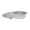 Кухонна мийка Brinex 7750 0,8 мм Satin (BRIN7750SAT08)