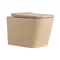 Унітаз підвісний Tern Ultra Quiet 490×365×325 мм, Beige, з сидінням Slim Duroplast / Soft-close / Quick Release QT17332303ASSB Qtap