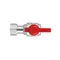 Кран кульовий Thermo Alliance Standart 1/2"ВЗ кутовий, PN40, з накидною гайкою TAS224W15