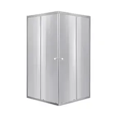 Душова кабіна Lidz Wawel SC90x90.SAT.LOW.DGR, скло темне тоноване 4 мм без піддона