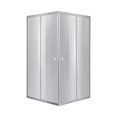 Душова кабіна Lidz Wawel SC90x90.SAT.LOW.DGR, скло темне тоноване 4 мм без піддона