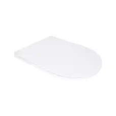 Сидіння для унітазу Qtap (Taurus 520) 455x365x38 мм, White, з мікроліфтом, Slim Duroplast, Quick Release QTSC179W49384