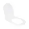 Сидіння для унітазу Qtap (Taurus 520) 455x365x38 мм, White, з мікроліфтом, Slim Duroplast, Quick Release QTSC179W49384