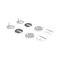Сидіння для унітазу Qtap (Taurus 520) 455x365x38 мм, White, з мікроліфтом, Slim Duroplast, Quick Release QTSC179W49384