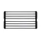 Сушарка на кухонну мийку з присоскою Lidz Acsis LA09 Black, кругла основа, для посуду 440х224 мм LDACSLA09BLM49777