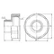 Перехід SD Forte 1"х1/2" ВЗ SF3602515