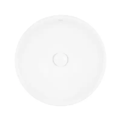 Раковина-чаша Qtap Owl 400х400х155 White з донним клапаном QT1911K53W
