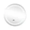 Дзеркало Qtap Mideya (DC-F803) R600 з LED-підсвічуванням Touch, з антизапотіванням, з годинником, димером, рег. яскравості QT2078F803W