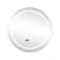 Дзеркало Qtap Mideya (DC-F803) R600 з LED-підсвічуванням Touch, з антизапотіванням, з годинником, димером, рег. яскравості QT2078F803W