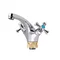 Змішувач для раковини Lidz Lamb 161F двохвентильний LDLAM161FCRM35446 Chrome
