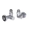 Комплект кранів SD Forte 1/2" НР для рушникосушарки кутовий SF395W15HE