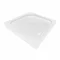 Душова кабіна Lidz Wawel SC90x90.SAT.LOW.GR, скло тон. 4 мм + Lidz Душовий піддон KAPIELKA ST90x90х14