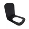 Сидіння для унітаза Qtap Tern 420х340х35 мм, Matt Black, з мікроліфтом, Slim Duroplast, Quick Release QT99HY2322MB
