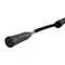 Змішувач для кухні Qtap Vlasta New з висувним виливом QTVLA344GMB45647 Gunmetal Black PVD