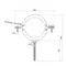 Хомут Thermo Alliance Forte 6" (D159-166 мм) SF100150