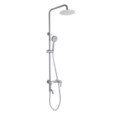 Душова система універсальна Brinex Pure 1030 на три споживачі Nickel BRIPUR1030NKL