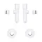 Комплект кранів Thermo Alliance Standart 1/2" З для рушникосушарки кутовий білий SF395W15W