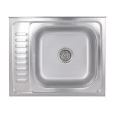 Кухонна мийка Brinex 6050-R 0,6 мм Satin (BRIN6050RSAT06)