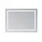 Дзеркало Lidz Kubis (KU1) 900х700 з LED-підсвічуванням Touch, з антизапотіванням, з димером, рег. яскравості LD78LF904907048451