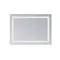 Дзеркало Lidz Kubis (KU2) 700х500 з LED-підсвічуванням Touch, з антизапотіванням, з димером, рег. яскравості LD78LF90448486