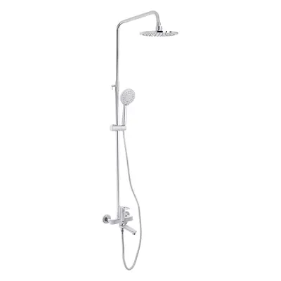 Душова система універсальна Lidz Latwa 1031 на три споживача (з виливом) (k35) Chrome LDLAT1031CRM48993