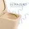 Унітаз підвісний Qtap Tern Ultra Quiet 520×345×325 мм, Beige, з сидінням Slim Duroplast / Soft-close / Quick Release QTTER26SB49001