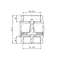Зворотний клапан SD Forte 1" 1/2 SF240W40