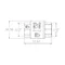 Зворотній клапан із латунним штоком Thermo Alliance Forte 1/2"В нікель SF240NW15