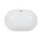 Раковина Qtap Leo 590x400x170 White з донним клапаном QT11114028W