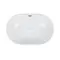 Раковина Qtap Leo 590x400x170 White з донним клапаном QT11114028W