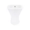 Біде підлогове Qtap Presto 540×340×400 White QTPRE29W43056