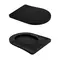 Унітаз підвісний Qtap Scorpio Ultra Quiet безобідковий з сидінням Soft-close MATT BLACK QT14332380AMB