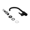 Змішувач для кухні Brinex Pure 015F U-образний Black Matt BRIPUR015FBLM