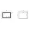 Дзеркало Lidz Kubis 800х600 з LED-підсвічуванням Touch, з антизапотіванням, з димером, рег. яскравості LD78LF9047400
