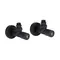 Комплект кранів Thermo Alliance Standart 1/2" З для рушникосушарки кутовий чорний SF395W15B