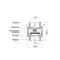 Зворотний клапан Icma з латунним штоком 1/2" №53