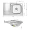 Кухонна мийка Brinex 5080-R 0,6 мм Satin (BRIN5080RSAT06)