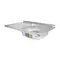 Кухонна мийка Brinex 5080-R 0,6 мм Satin (BRIN5080RSAT06)