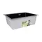Lidz Handmade H6050HB Мийка для кухні інтегрована Decor Black PVD Honeycomb 2,5/0,5 мм LDH6050BDECPVD48371