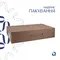 Комплект Qtap Cardinal: Раковина накладна 600x380x140 мм, White, овальна + Донний клапан Pop-up PU02