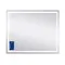Дзеркало Qtap Mideya (MI2) 900х700 з LED-підсвічуванням Touch, з антизапотіванням, з димером, рег. яскравості QT2078NCF9070