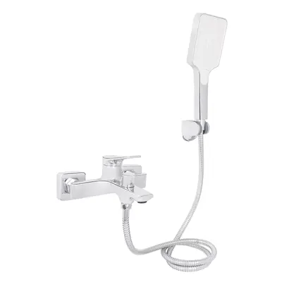 Змішувач для ванни Qtap Arvin з душовим гарнітуром QTARV259CRM48640 Chrome