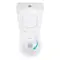 Унітаз підлоговий Qtap Leo Ultra Quiet 620×355×790 мм з сидінням Soft-close, White QTLEO27W49261