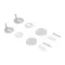 Сидіння для унітазу Qtap (Kolibri) 455×360×30 мм, White, з мікроліфтом Slim Duroplast, Quick Release QTST179W49488