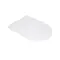 Сидіння для унітазу Qtap (Kolibri) 455×360×30 мм, White, з мікроліфтом Slim Duroplast, Quick Release QTST179W49488