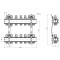 Колектор Icma 1" 7 виходів, без витратоміра №K005