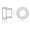 Муфта обтискна SD Forte 20х3/4" В SF171W2020